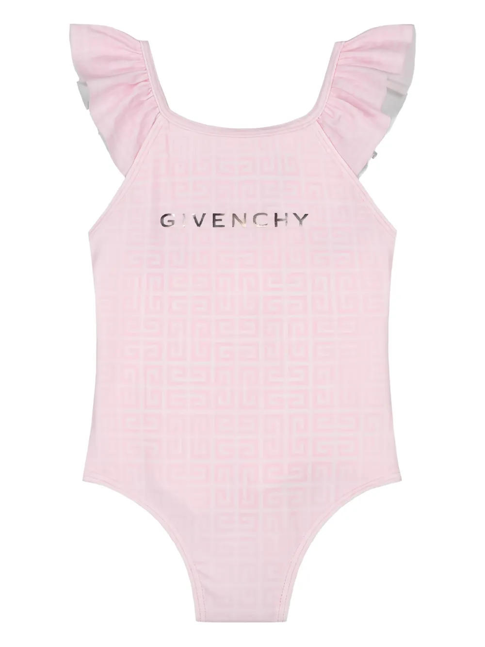 Givenchy Kids Badpak met logoprint Roze