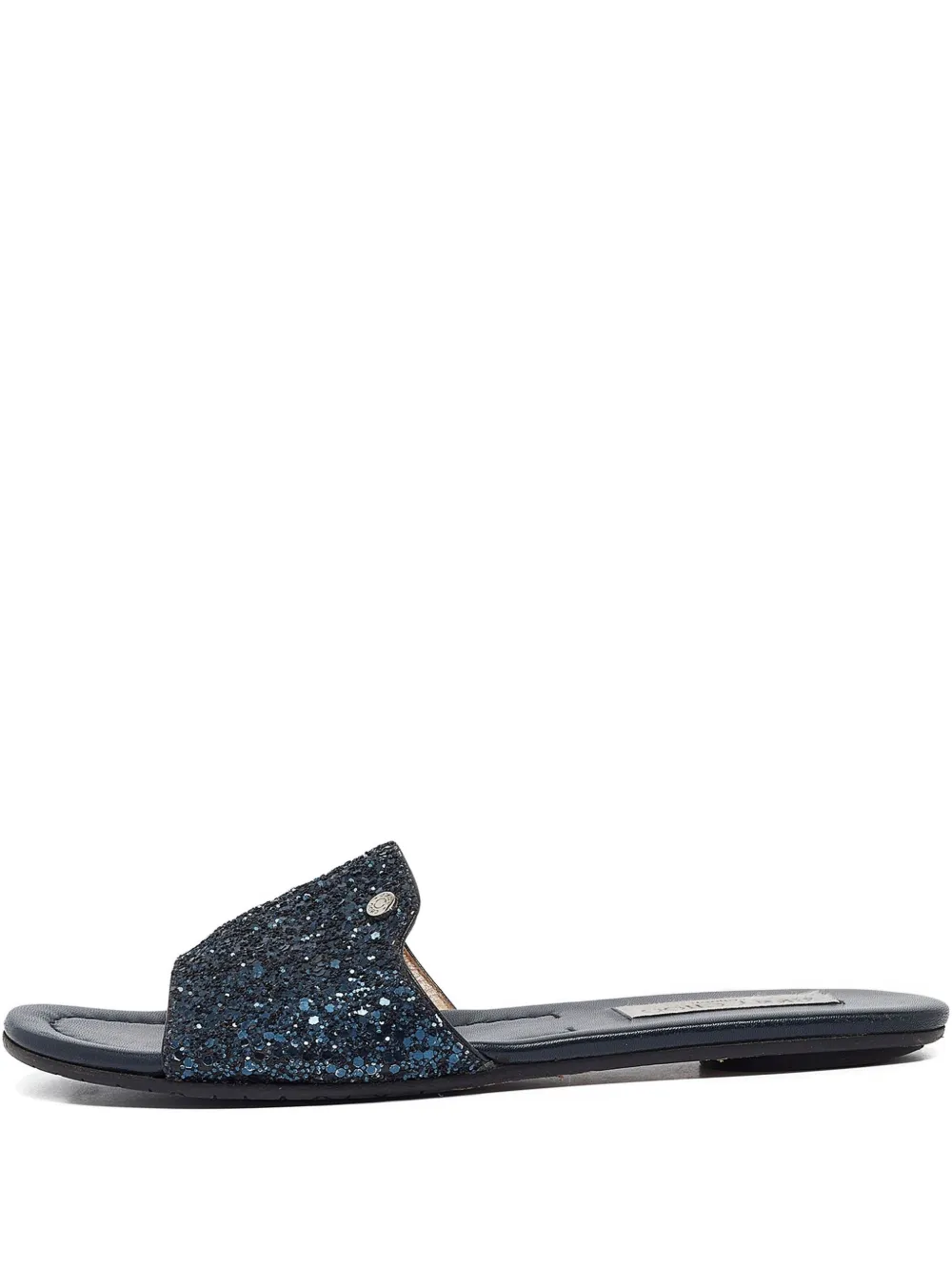 leather flat sandals