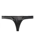 Maison Close Minuit thong bikini bottoms - Black