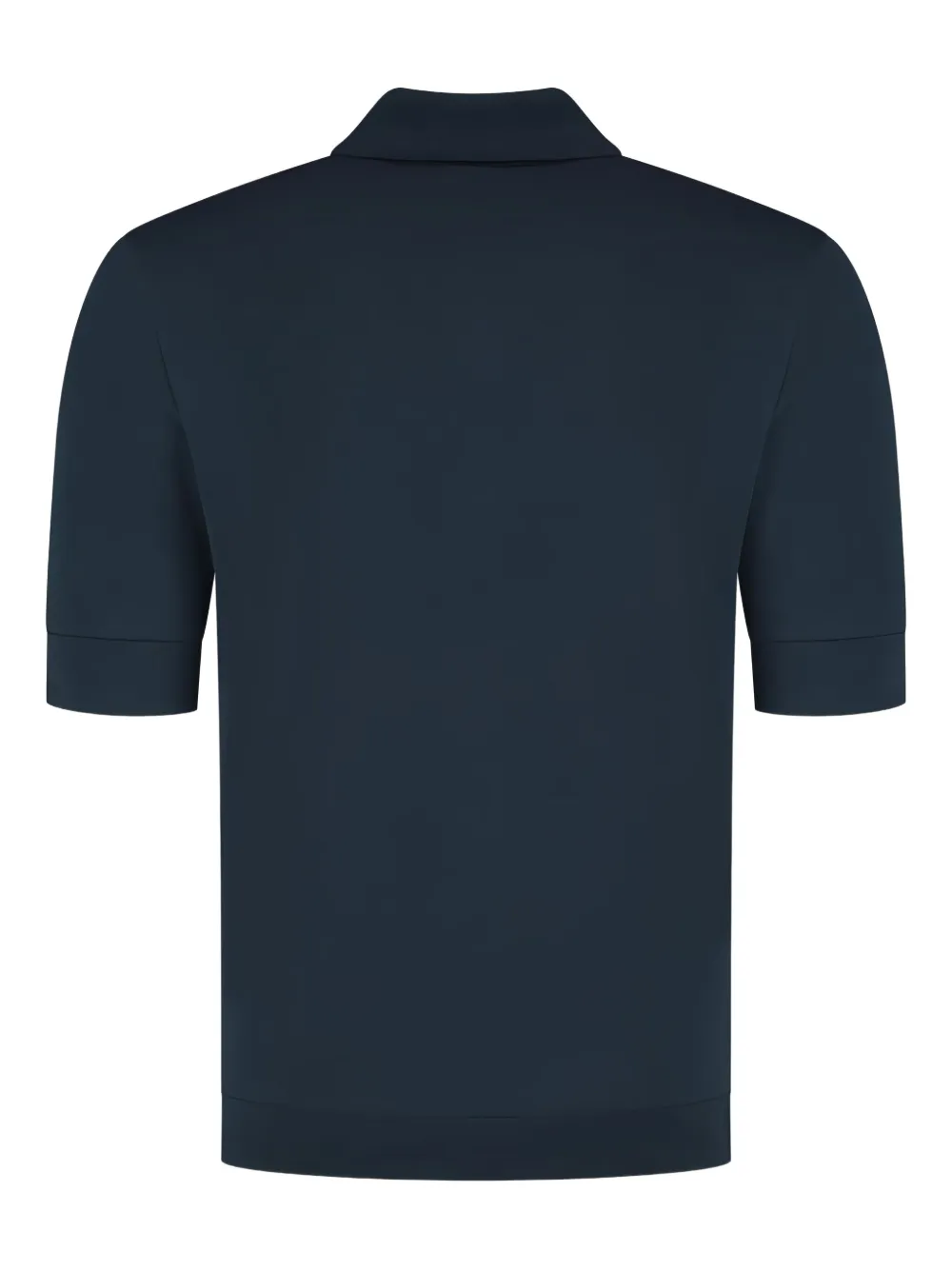 Stefan Brandt Pima cotton polo shirt - Blauw