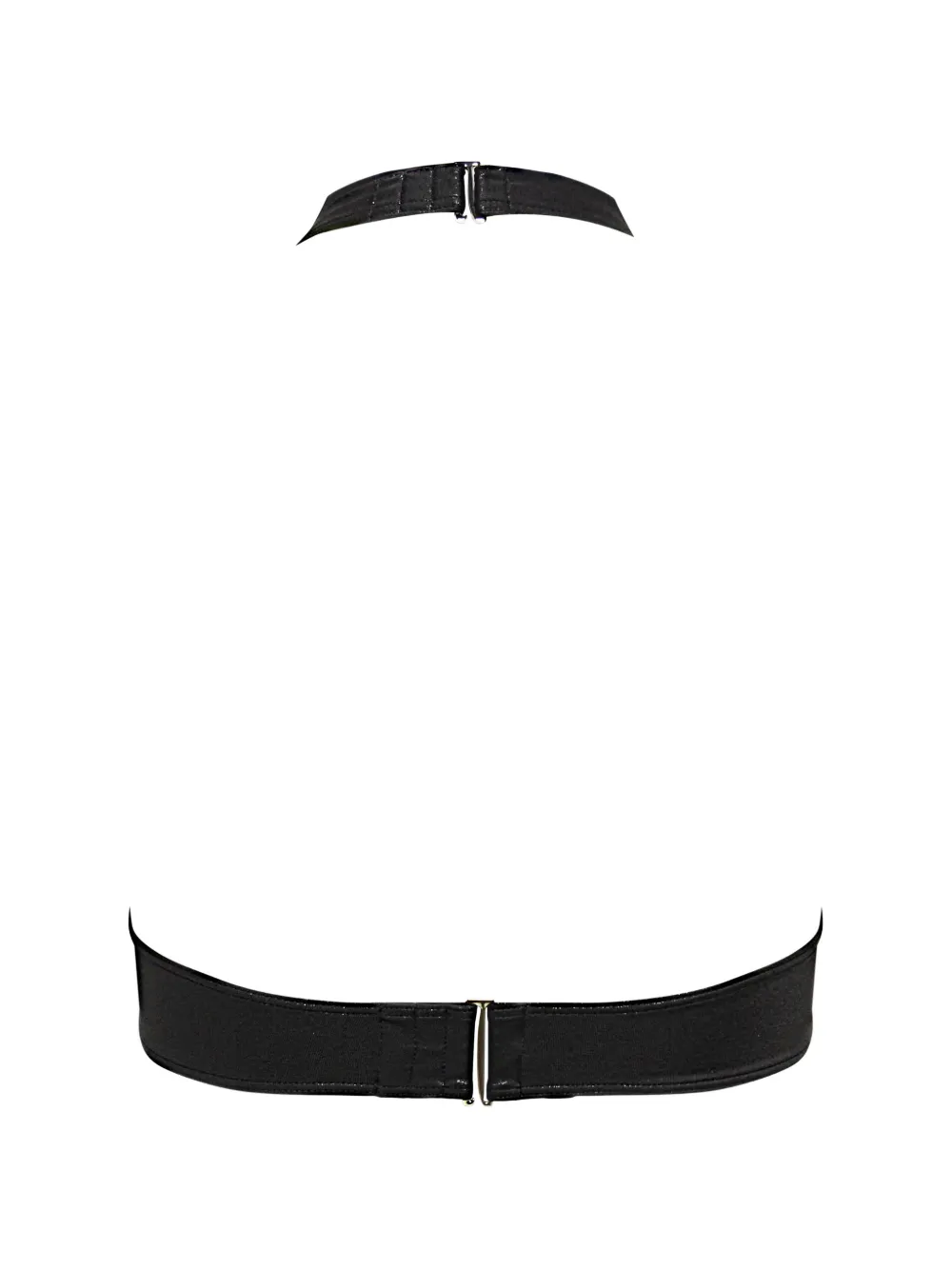 Maison Close Minuit Foulard bikinitop Zwart