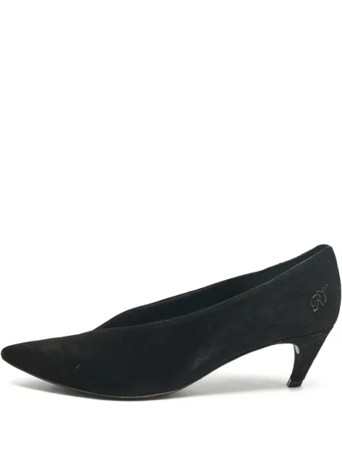 Sergio Rossi Vintage 70mm suede pumps 