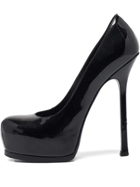 Saint Laurent Pre-Owned leather heeled pumps