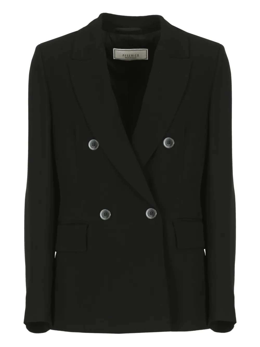 Peserico blazer con doble botonadura | negro | Image 1