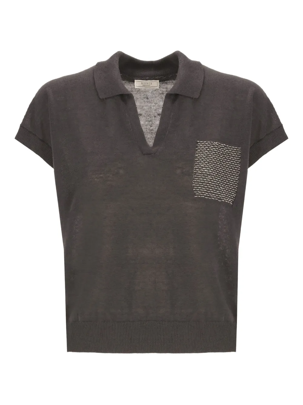Peserico playera con bolsillos de cadena | negro | Image 1