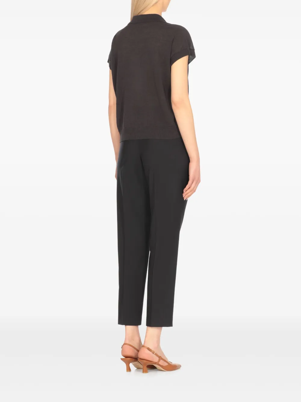 Shop Peserico Chain-link Pocket T-shirt