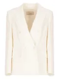Peserico double-breasted blazer - White