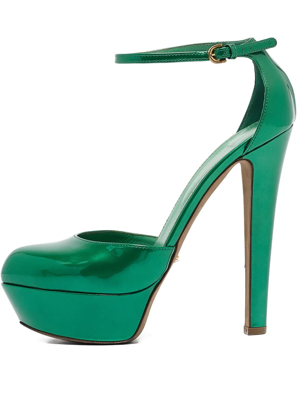 Sergio Rossi Vintage Pre-owned Plateau-Sandalen 110mm - Grün