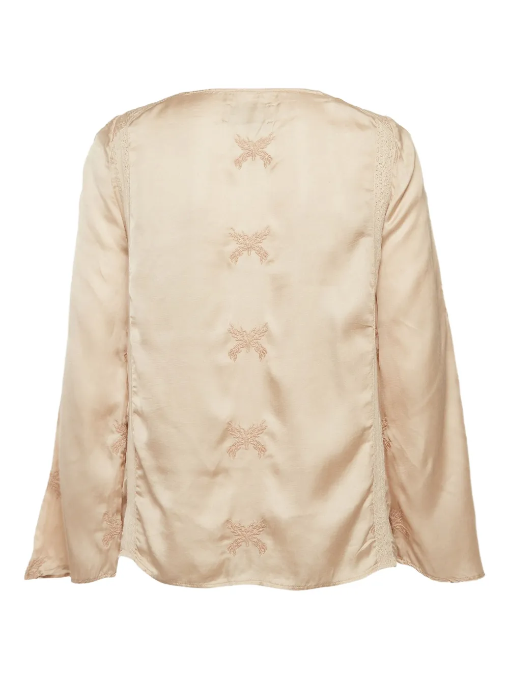 Zadig&Voltaire pre-owned embroidered bell-sleeve blouse | Image 2