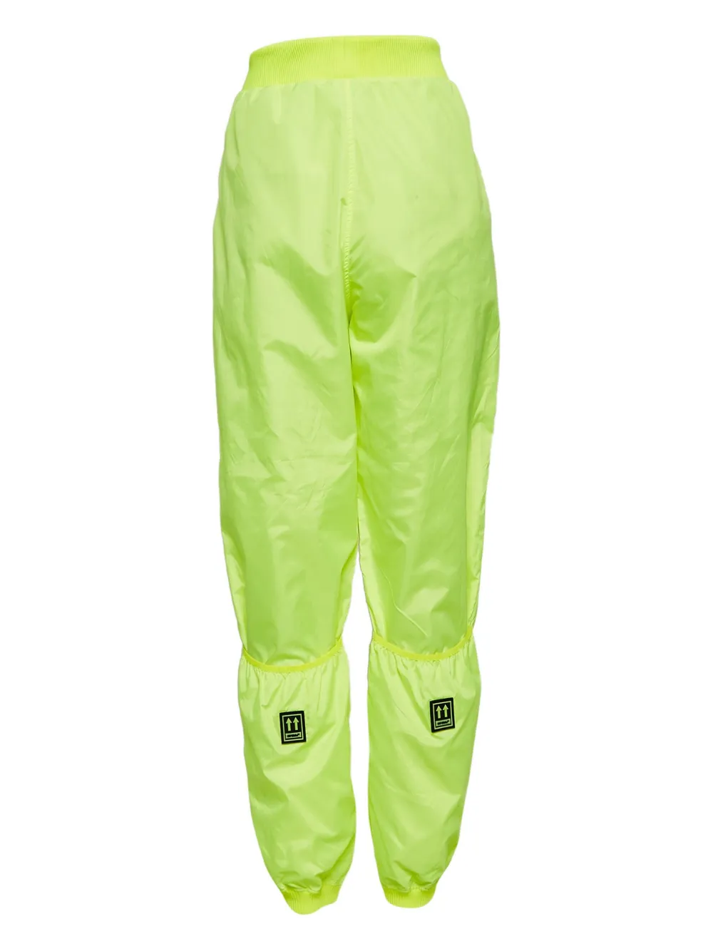 Off-White Pre-Owned Broek met trekkoord - Groen