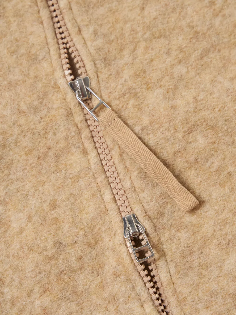 Universal Works Bomberjack met rits Beige