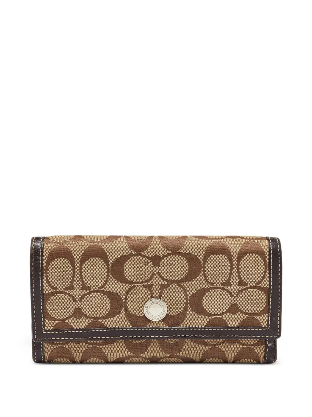Coach Vintage signature coated-canvas wallet | Neutrals | Image 1