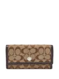 Coach Vintage signature coated-canvas wallet - Neutrals