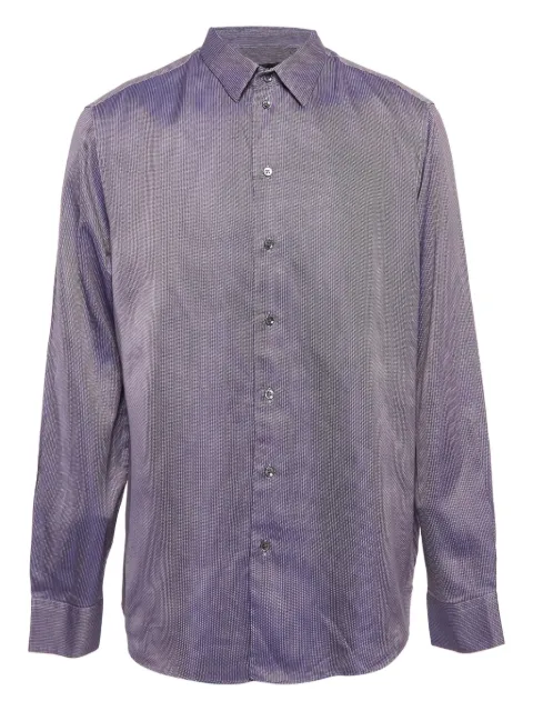 Giorgio Armani Pre-Owned camisa de algodón