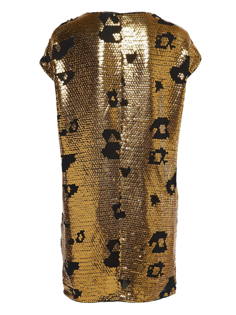 See By Chloé Vintage Jurk verfraaid met pailletten - Goud