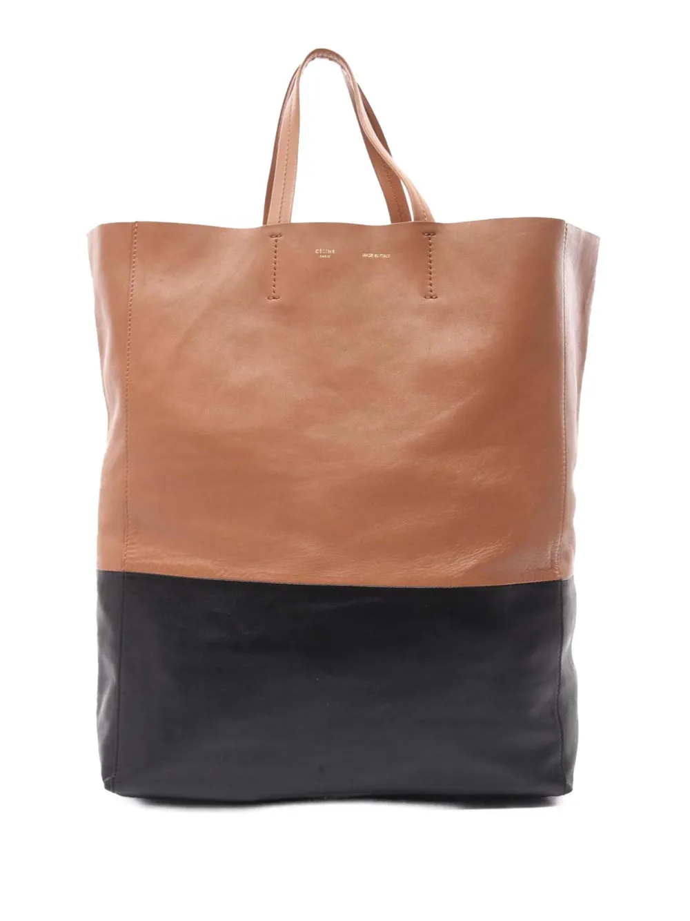 Céline Pre-Owned 2000-2024 Bicolor Leather Vertical Cabas tote bag - Céline Pre-Owned 2000-2024 Bicolor Leather Vertical Cabas tote bag -