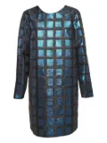 Kenzo Pre-Owned v-neck dress - Blue