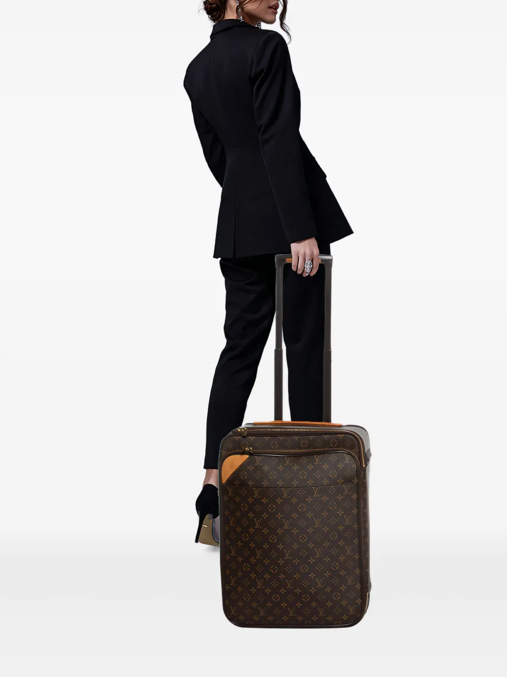 Louis Vuitton Pre-Owned Monogram Canvas Pegase suit | Pre-Owned | Image 2
