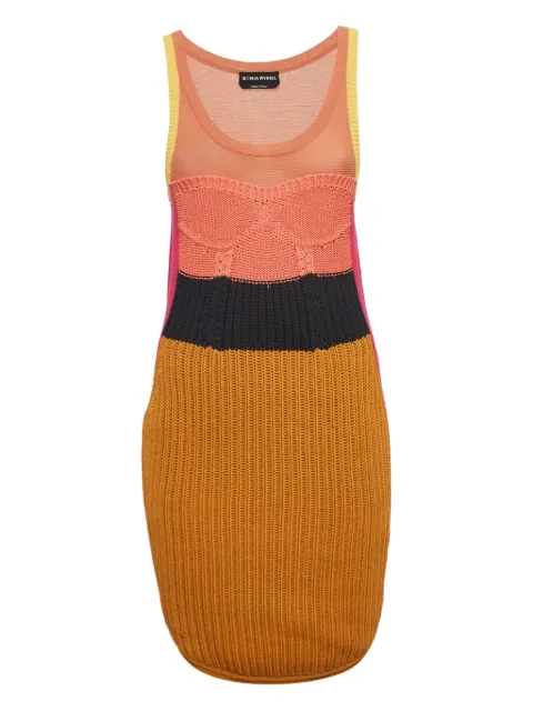 Sonia Rykiel Pre-Owned colour-block dress