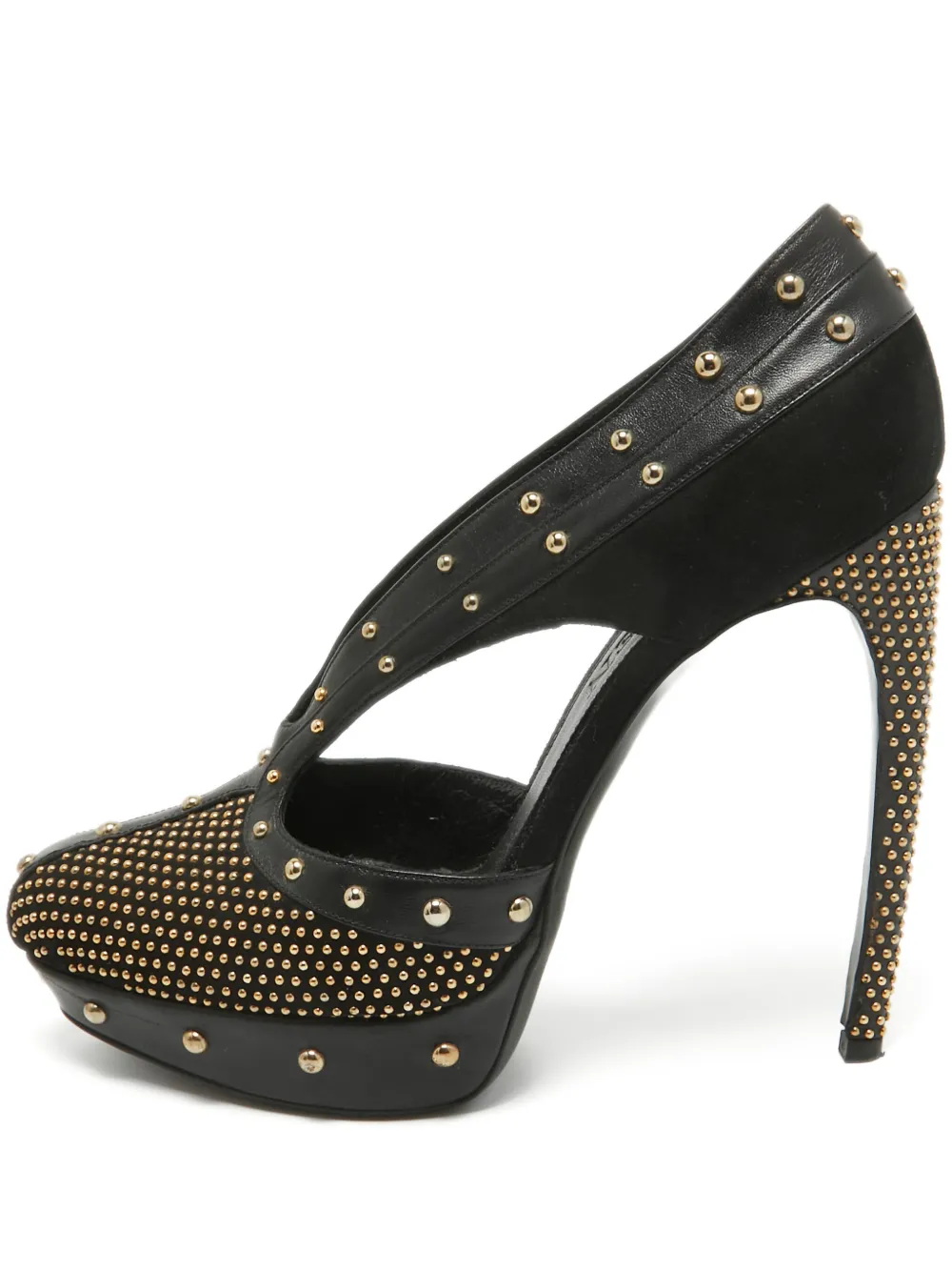 150mm stud-embellished pumps