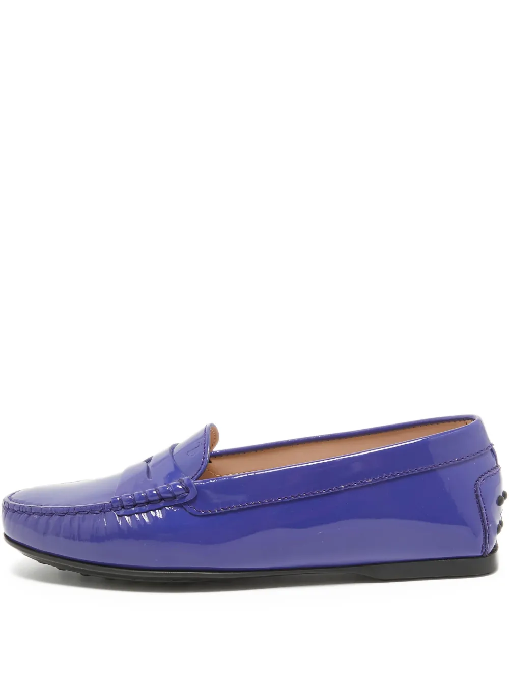 Tod's Vintage leather loafers | Blue | Image 1