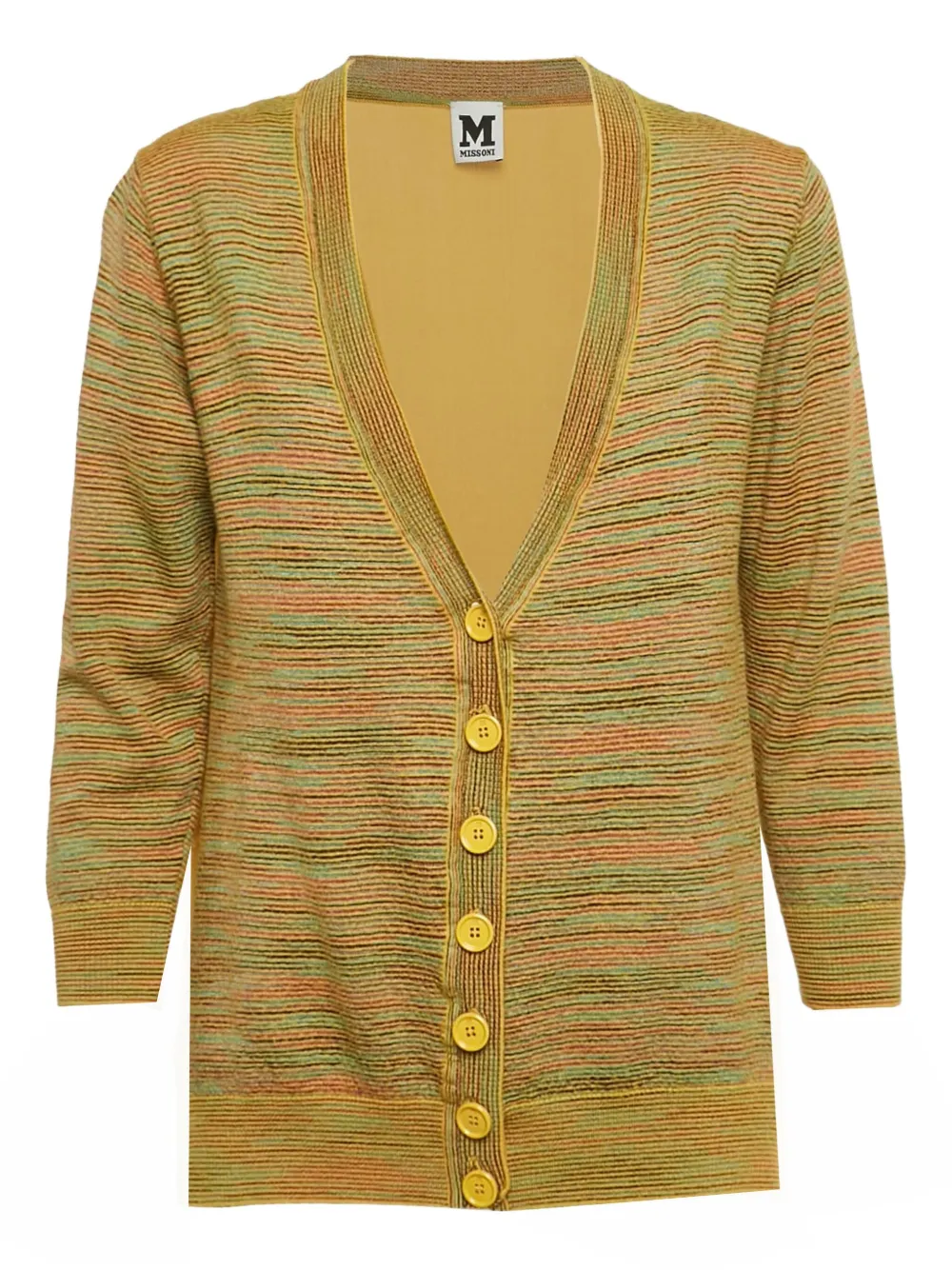 Missoni Pre-Owned striped cardigan | Yellow | Image 1