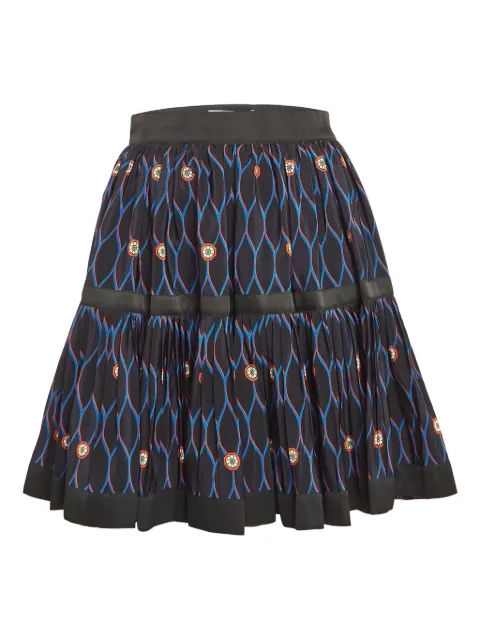 Kenzo Pre-Owned falda 2016 de seda en colaboración con H&M