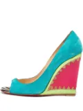 Christian Louboutin Pre-Owned 110mm Miramar sandals - Blue