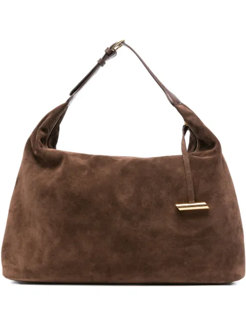 Liffner suede shoulder bag