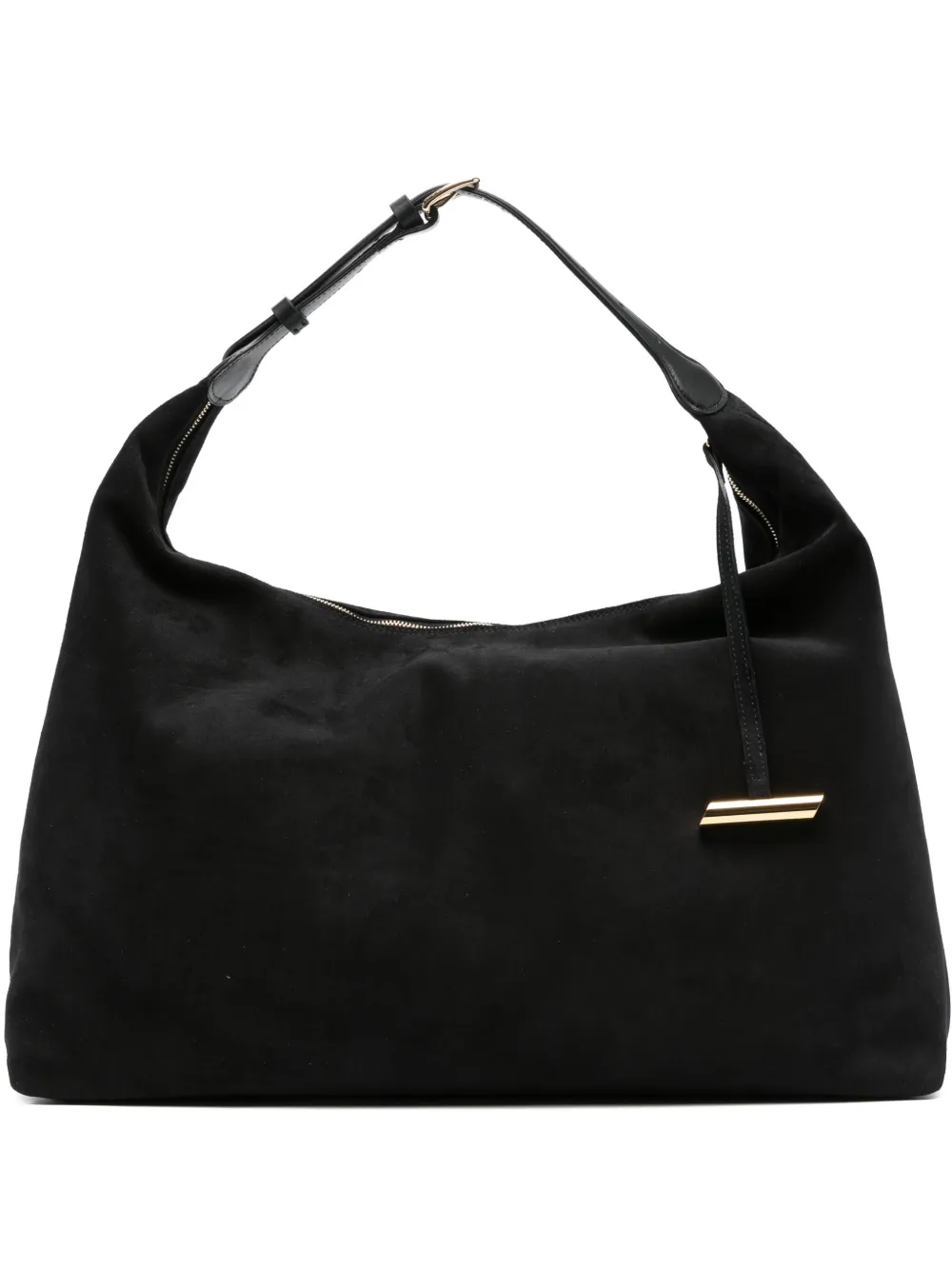 Liffner sac seau en daim | noir | Image 1