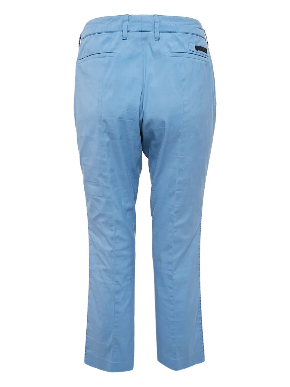 Prada Pre-Owned Cropped broek - Blauw