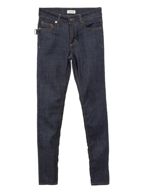Zadig&Voltaire pre-owned logo-patch jeans