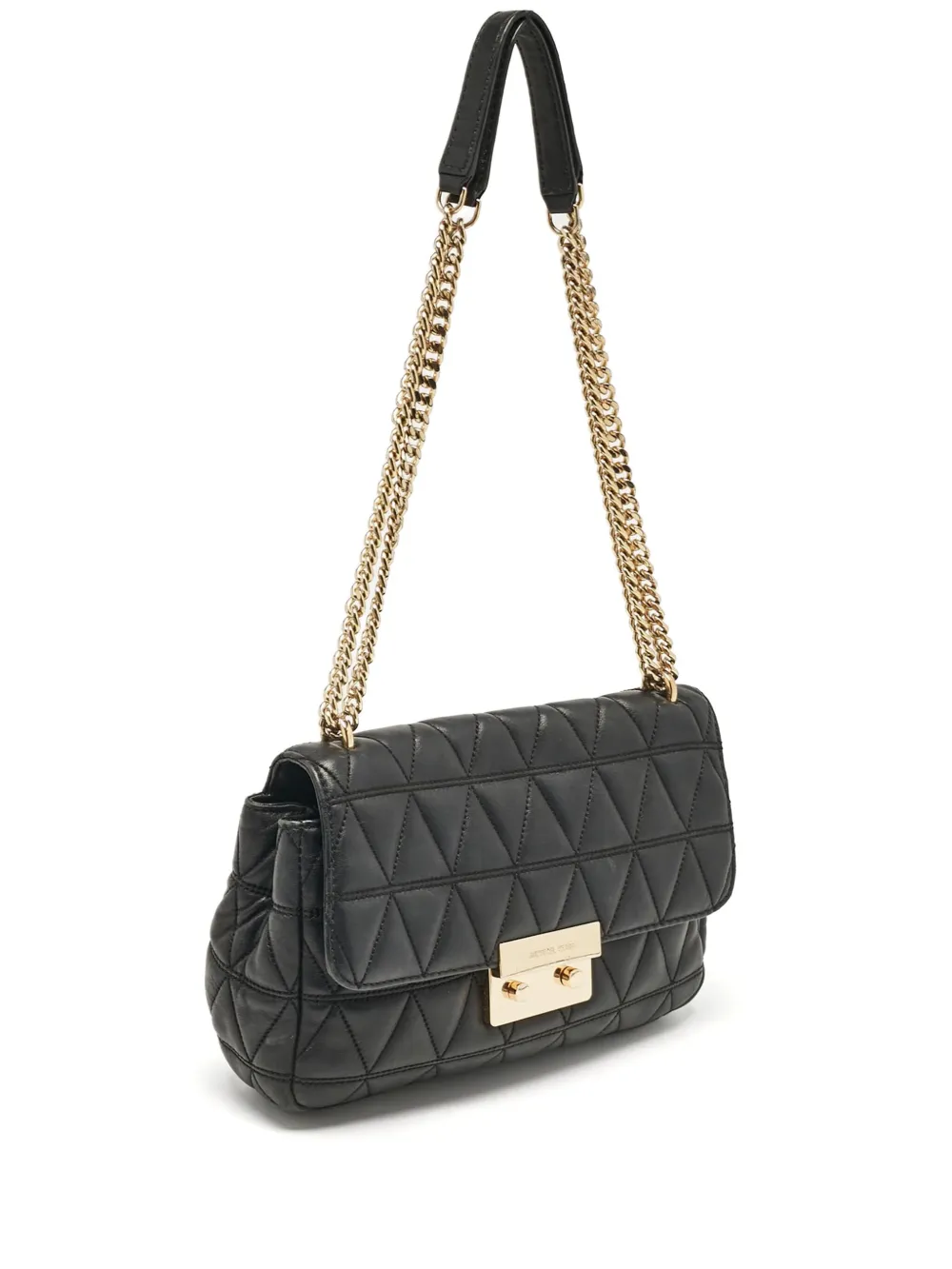 Michael Kors Vintage プレオウンド Sloan キルティング ショルダーバッグ L - ブラック