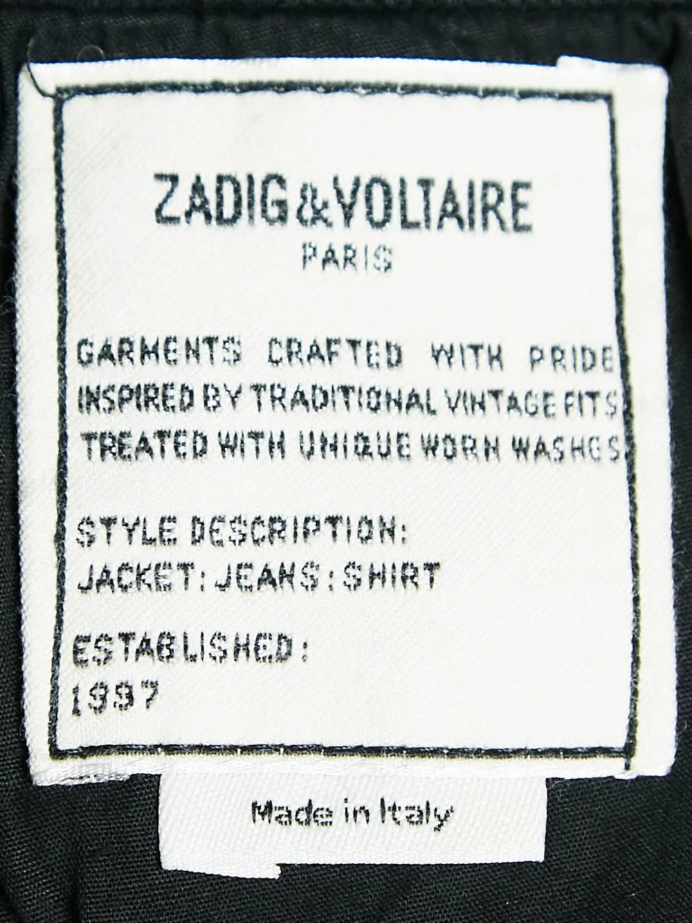 Zadig&Voltaire pre-owned belt-loops jeans | Image 2