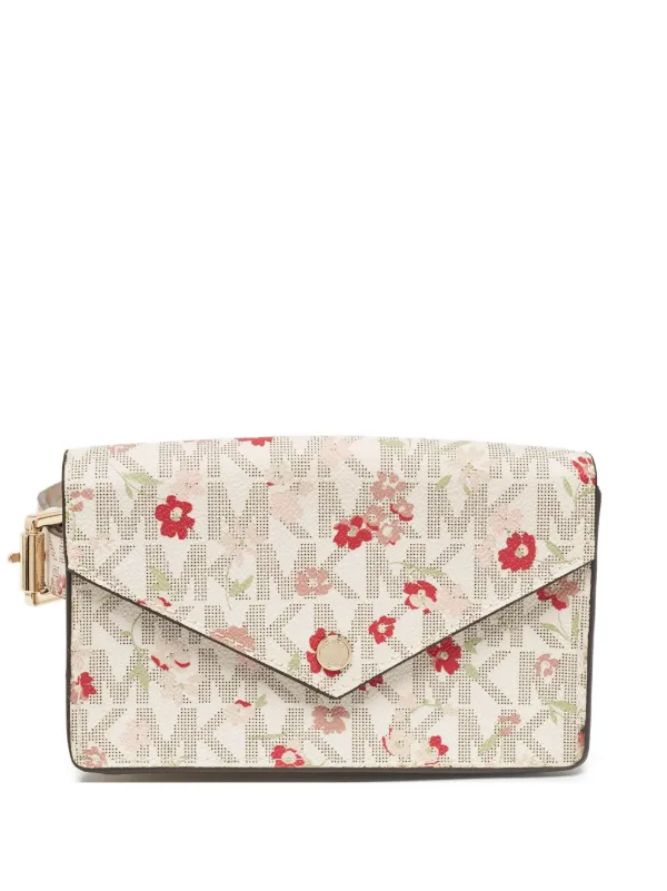 Michael Kors Vintage Canvas Belt Bag Neutrals FARFETCH PH