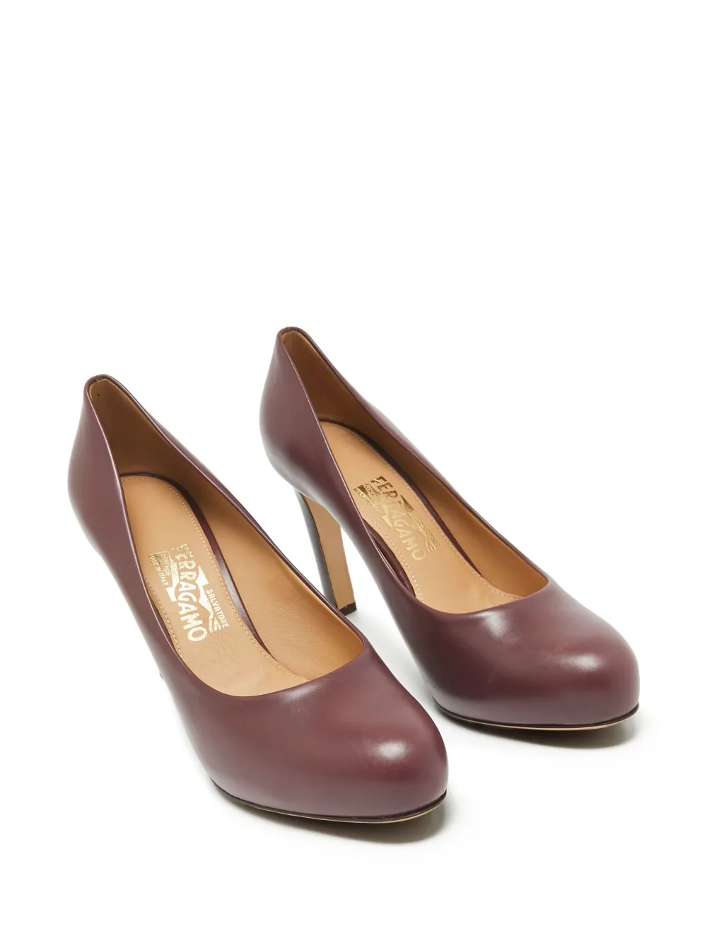 Ferragamo Pre-Owned 110mm leather pumps | Image 2