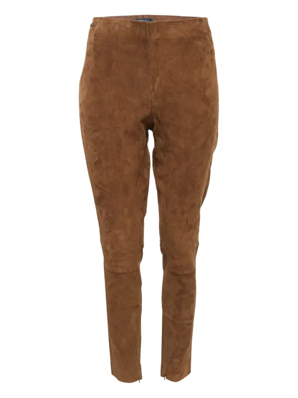 Polo Ralph Lauren スエードパンツ ブラウン Polo Ralph Lauren Vintage スエードパンツ | ブラウン | FARFETCH JP