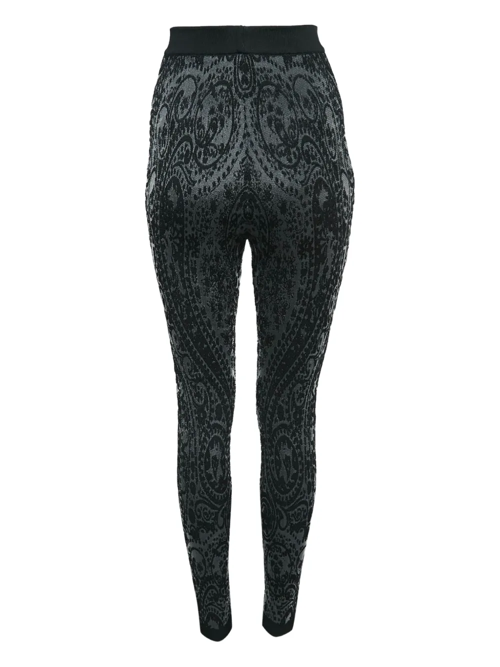 Balmain Pre-Owned jacquard high-rise trousers | Image 2