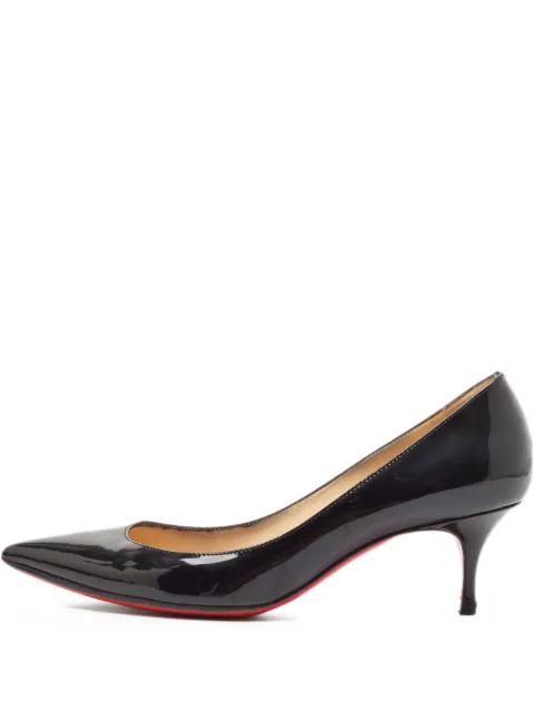 Christian Louboutin Pre-Owned patent-finish pumps
