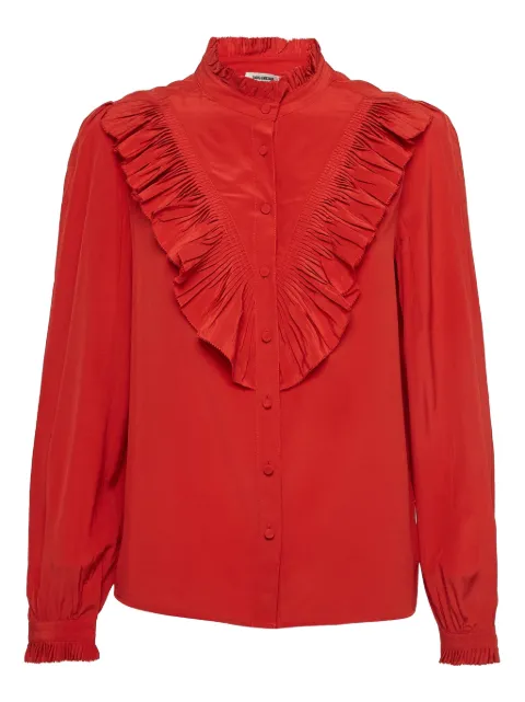 Zadig&Voltaire pre-owned ruffled shirt