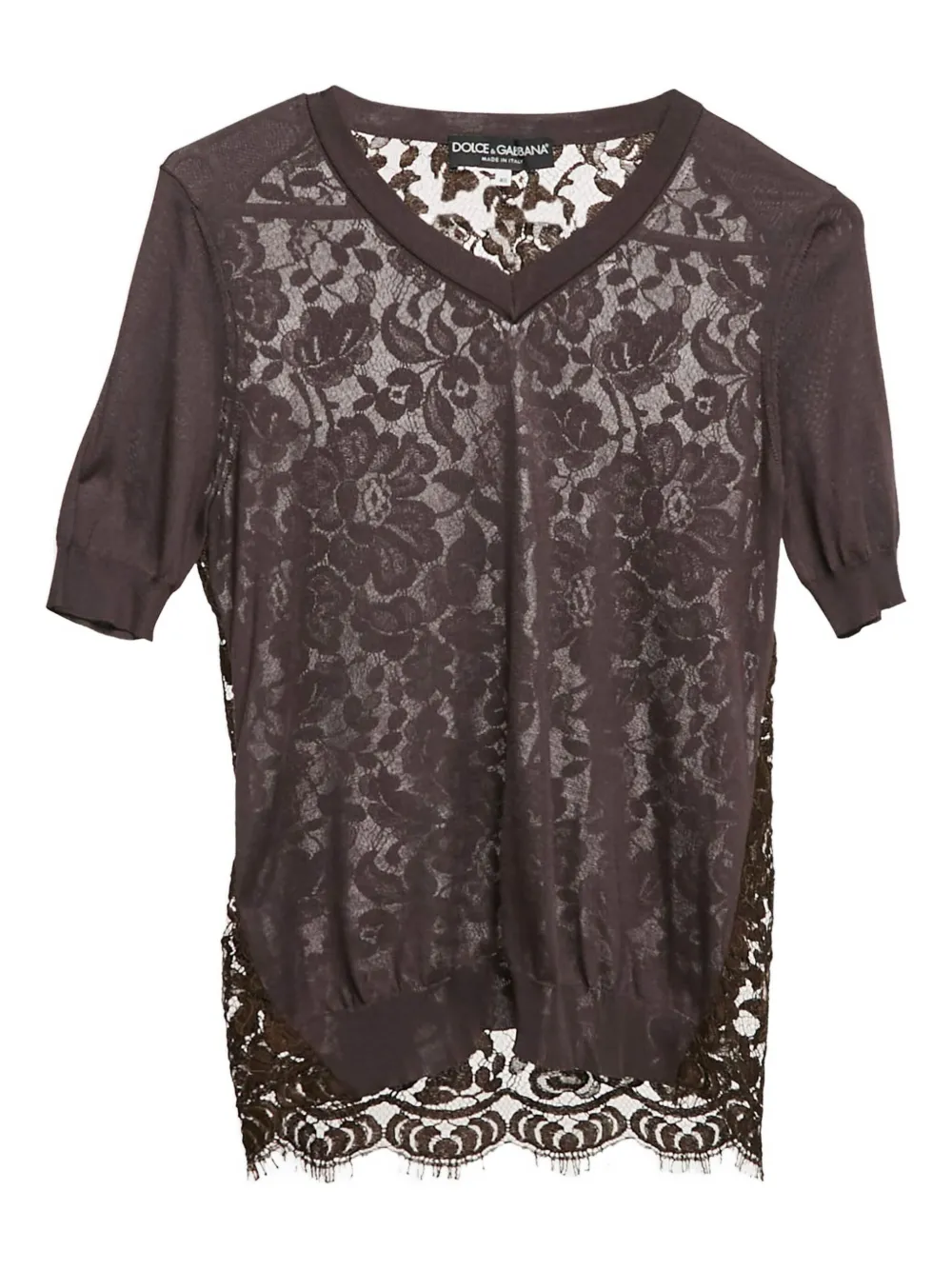 Dolce & Gabbana Pre-Owned V-neck top