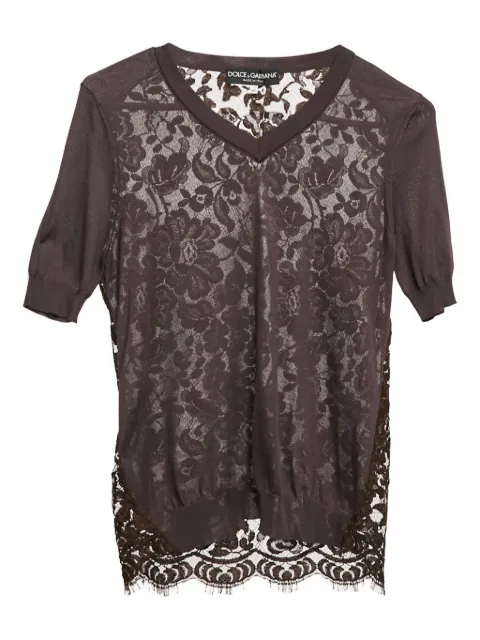 Dolce & Gabbana Pre-Owned V-neck top