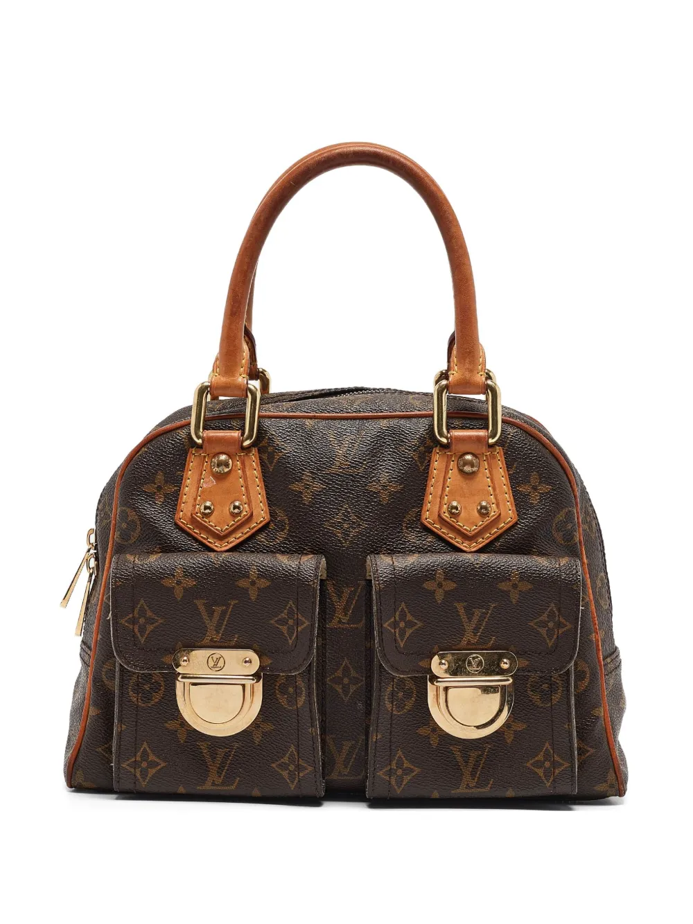 Louis Vuitton Pre-Owned 2006 マンハッタン PM ハンドバッグ - ブラウン Louis Vuitton Pre-Owned 2006 マンハッタン PM ハンドバッグ - ブラウン