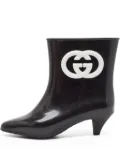 Gucci Pre-Owned 65mm Interlocking GG boots - Black
