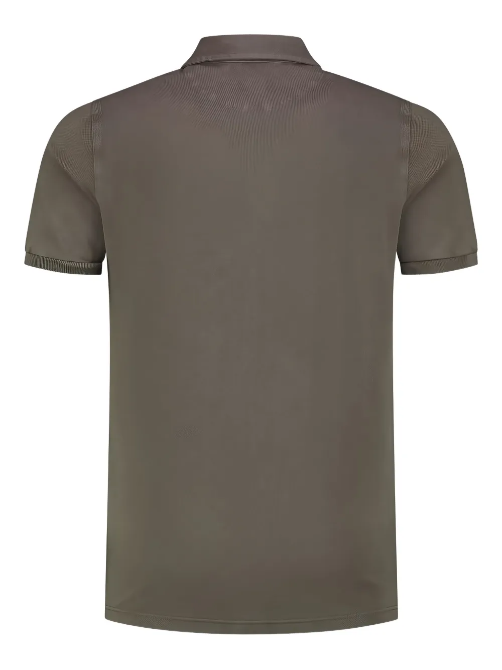 Fedeli short-sleeved polo shirt - Bruin