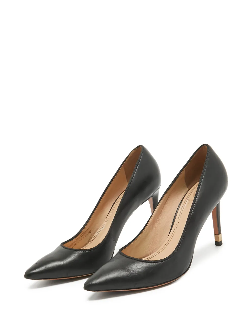 Tory Burch Pumps met leren hak - Zwart