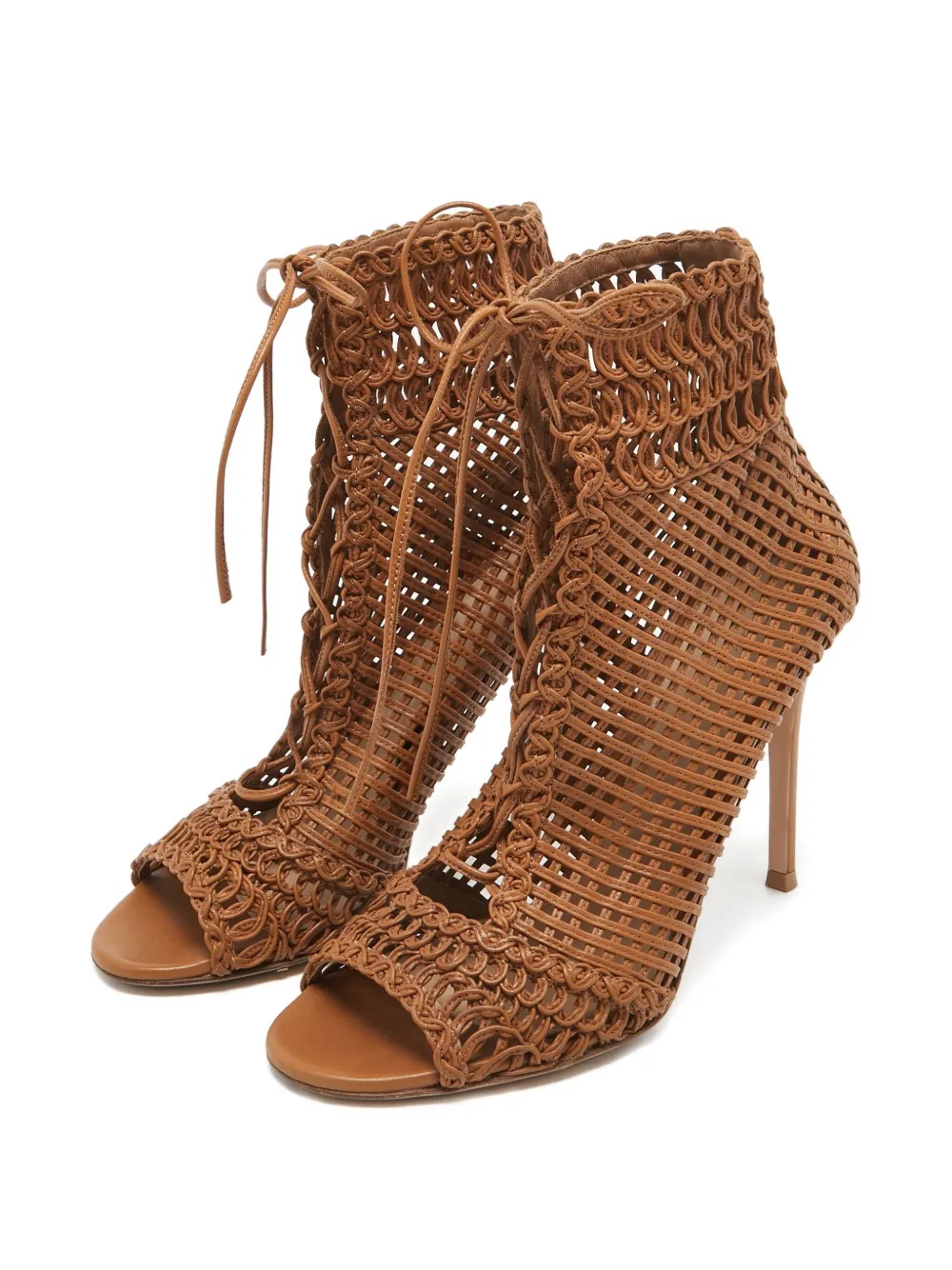 Gianvito Rossi perforated leather boots | Image 2