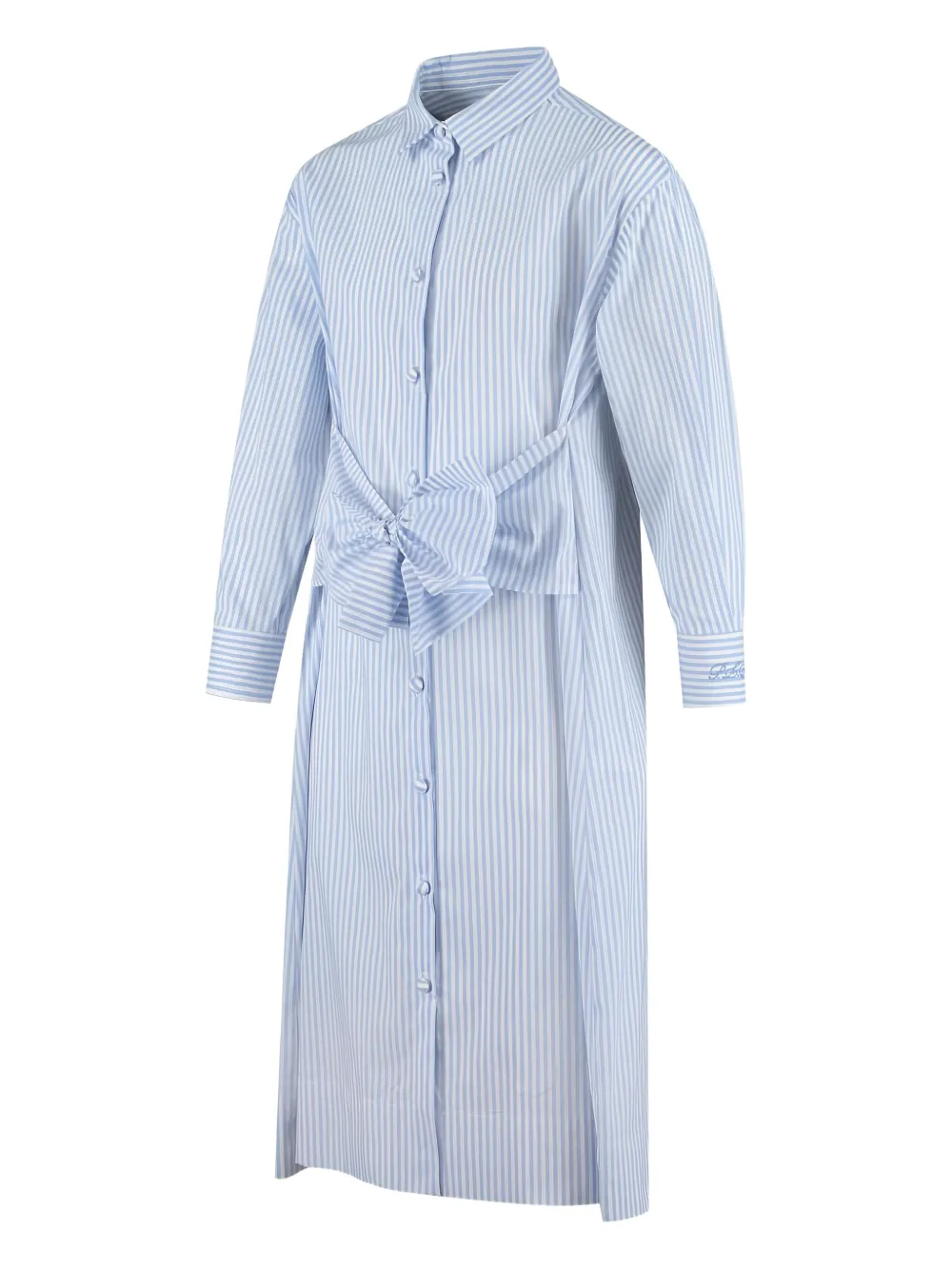 Monnalisa Gestreepte jurk Blauw