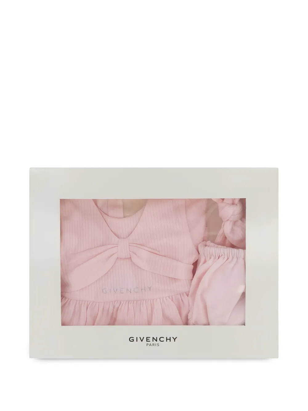 Givenchy Kids Katoenen jurkset Roze
