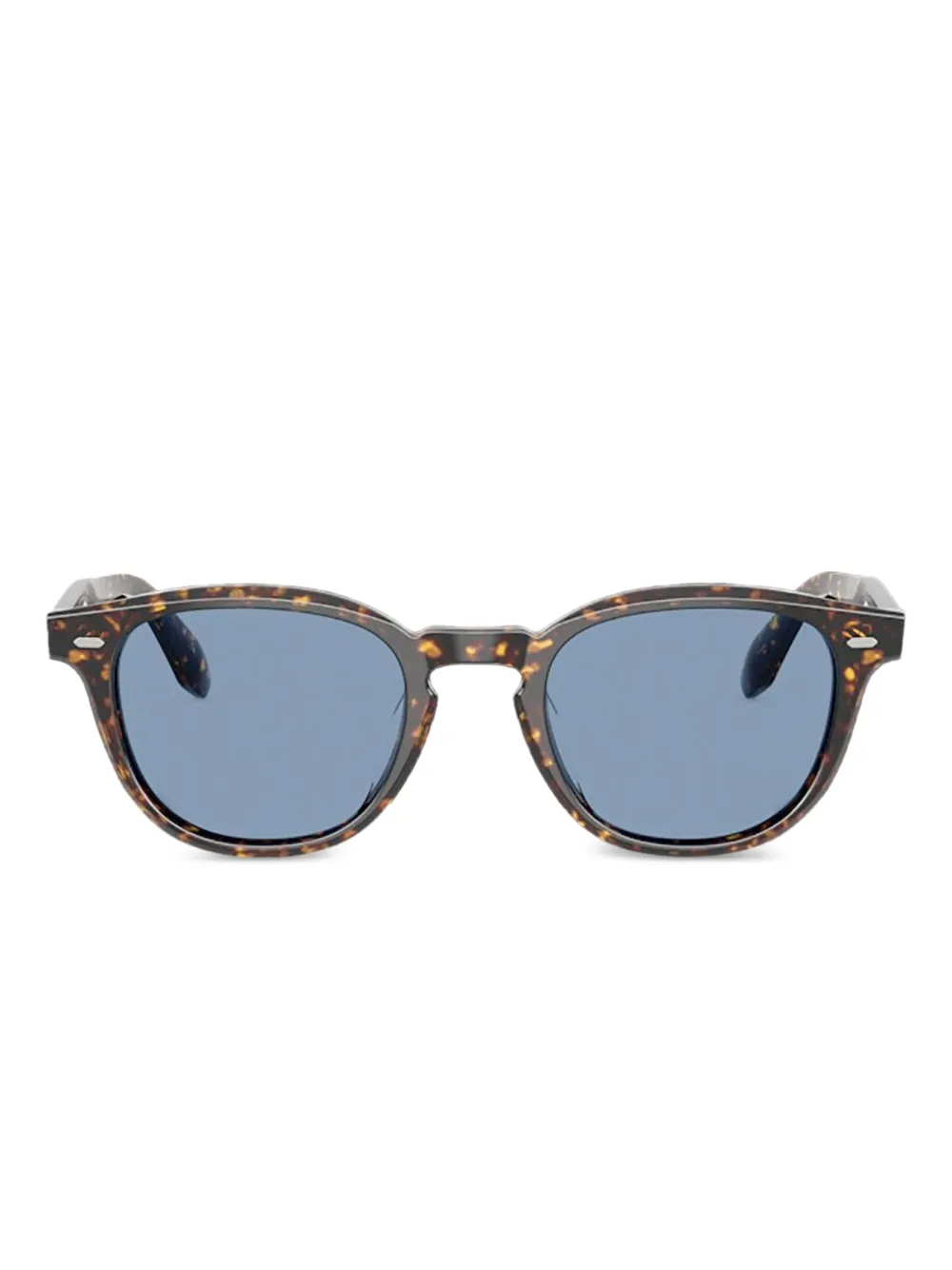 Oliver Peoples N.09 Sun トータスシェル サングラス - ブラウン Oliver Peoples N.09 Sun トータスシェル サングラス - ブラウン